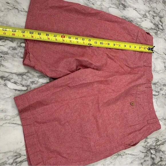 J. Crew Rivington Pink Shorts size 33 Waist 100% Cotton - Picture 5 of 5